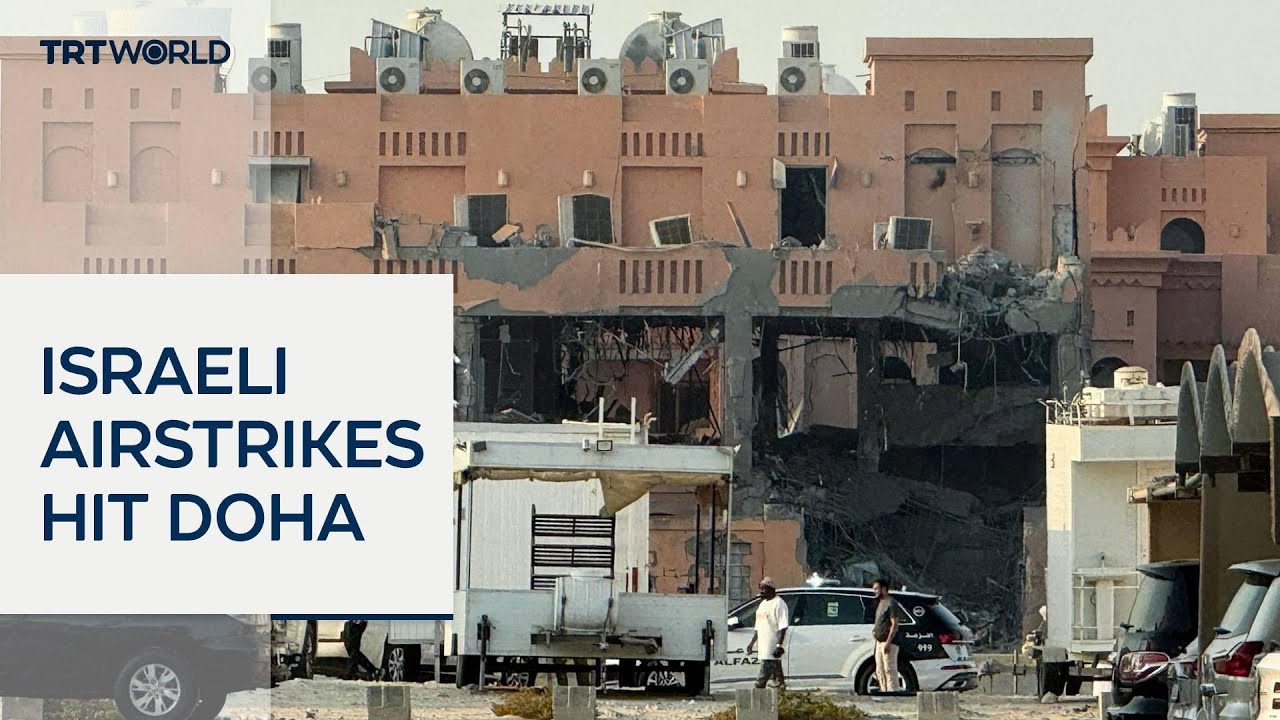 Israeli airstrikes target Hamas leaders in Doha