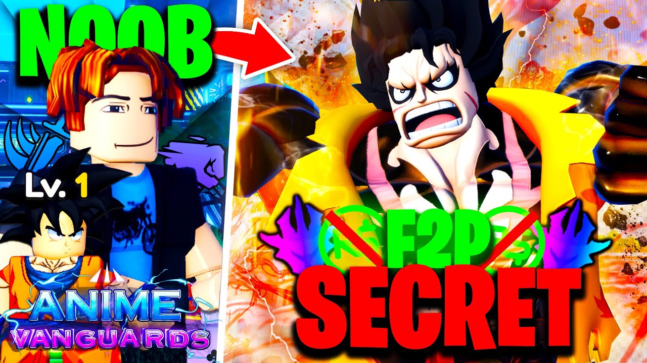 Going Noob To SECRET Luffy Free To Play In Anime Vanguards Roblox! | #2