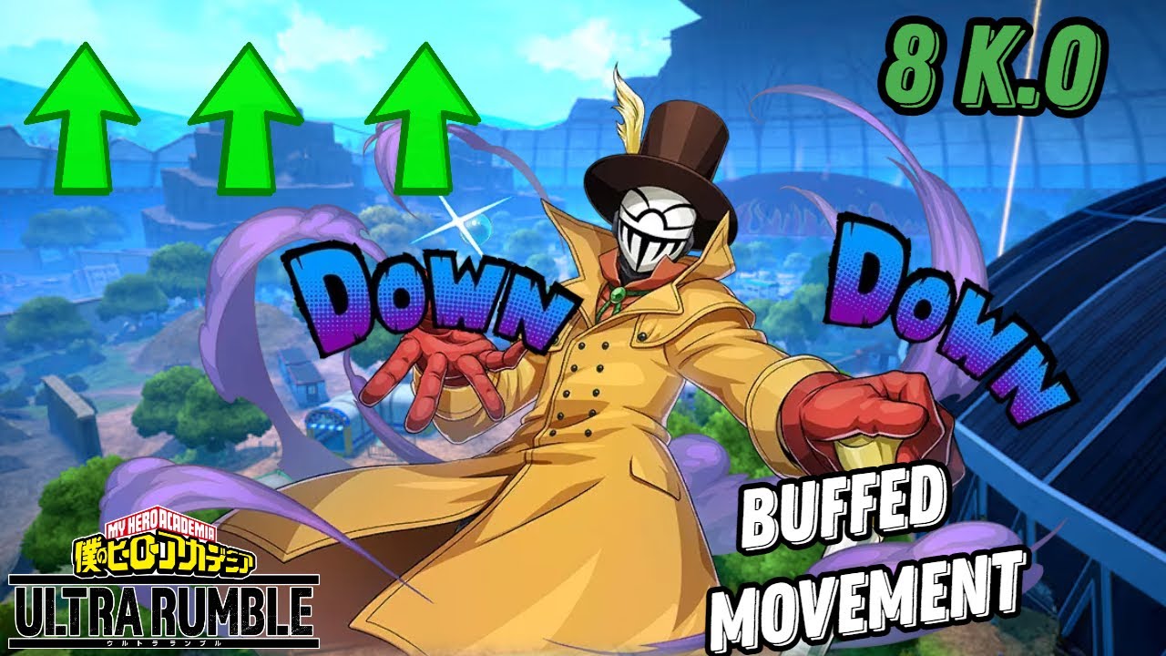 THE NEW UNIVERSAL BUFF IS INSANE ON MR. COMPRESS | My Hero Ultra Rumble