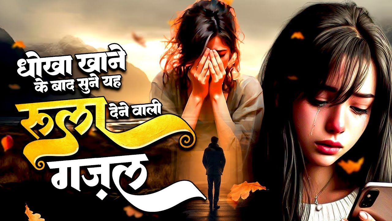 धोखा खाने के बाद सुने यह रुला देने वाली ग़ज़ल | 2025 Sad Ghazal | Gam Bhari Ghazle 2025 |  Sad Ghazal