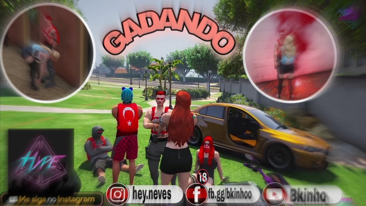 BKINHO GTA RP | GADANDO NO BAILE NA MANSÃO | HYPE MELHOR CIDADE GTA RP