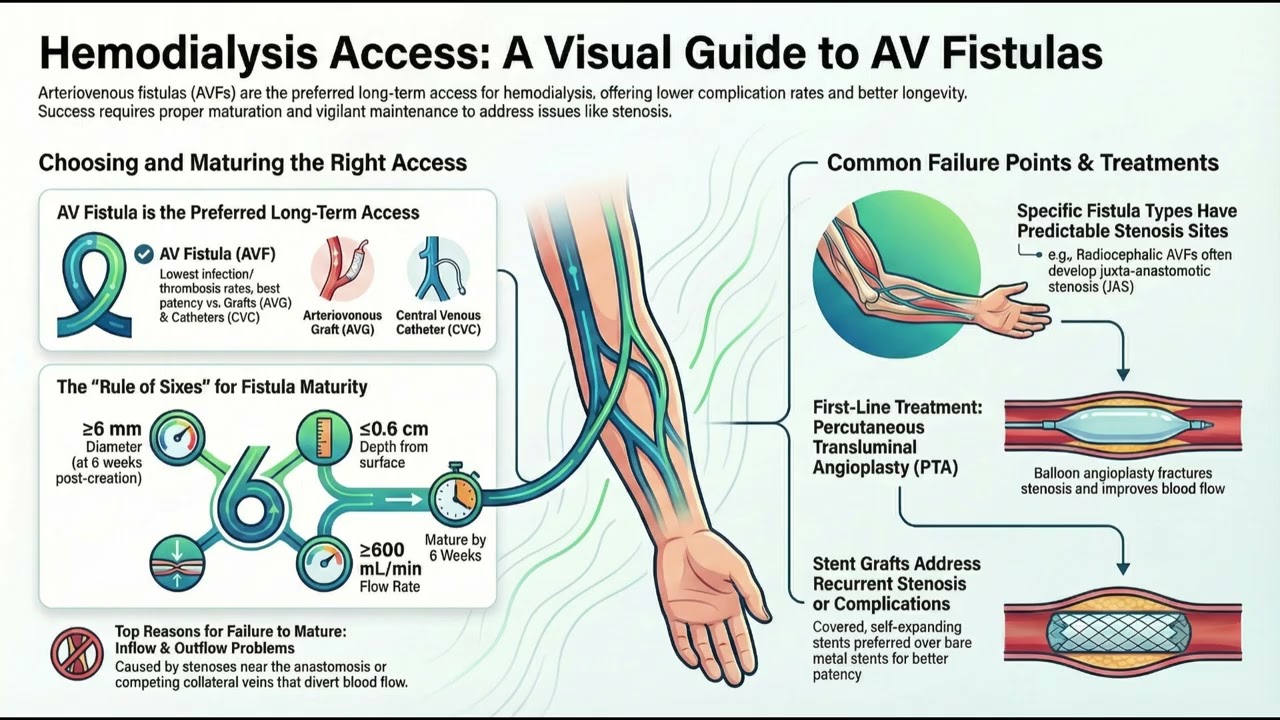 Imaging of Arteriovenous Fistulas: From Maturation to Salvage-Podcast