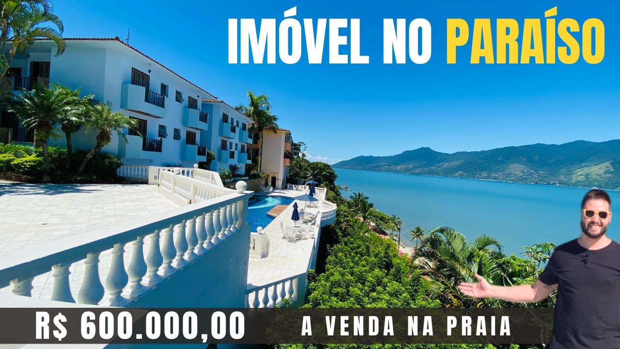 Que Paraíso! Imóvel a venda no litoral de SP dentro de condomínio PARADISÍACO de casa e apartamentos