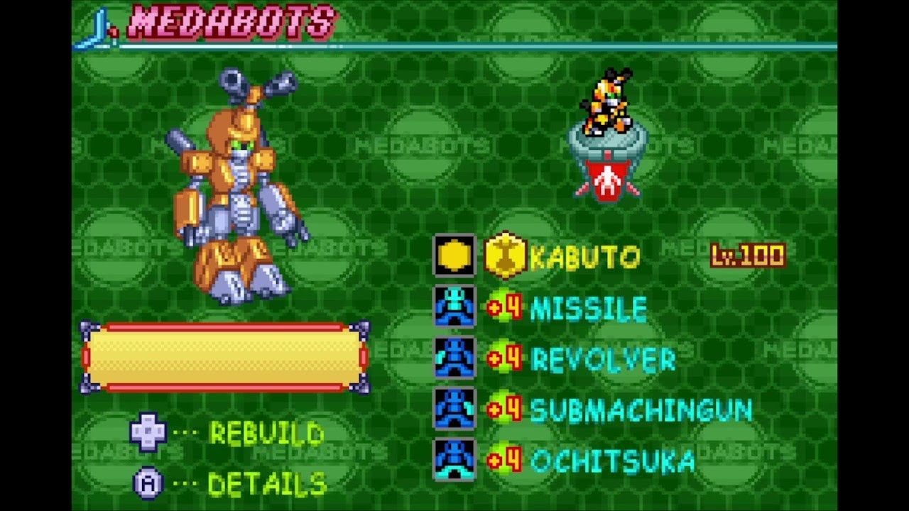 Medabots Metabee / Rokusho Version All Medaparts + All Medals