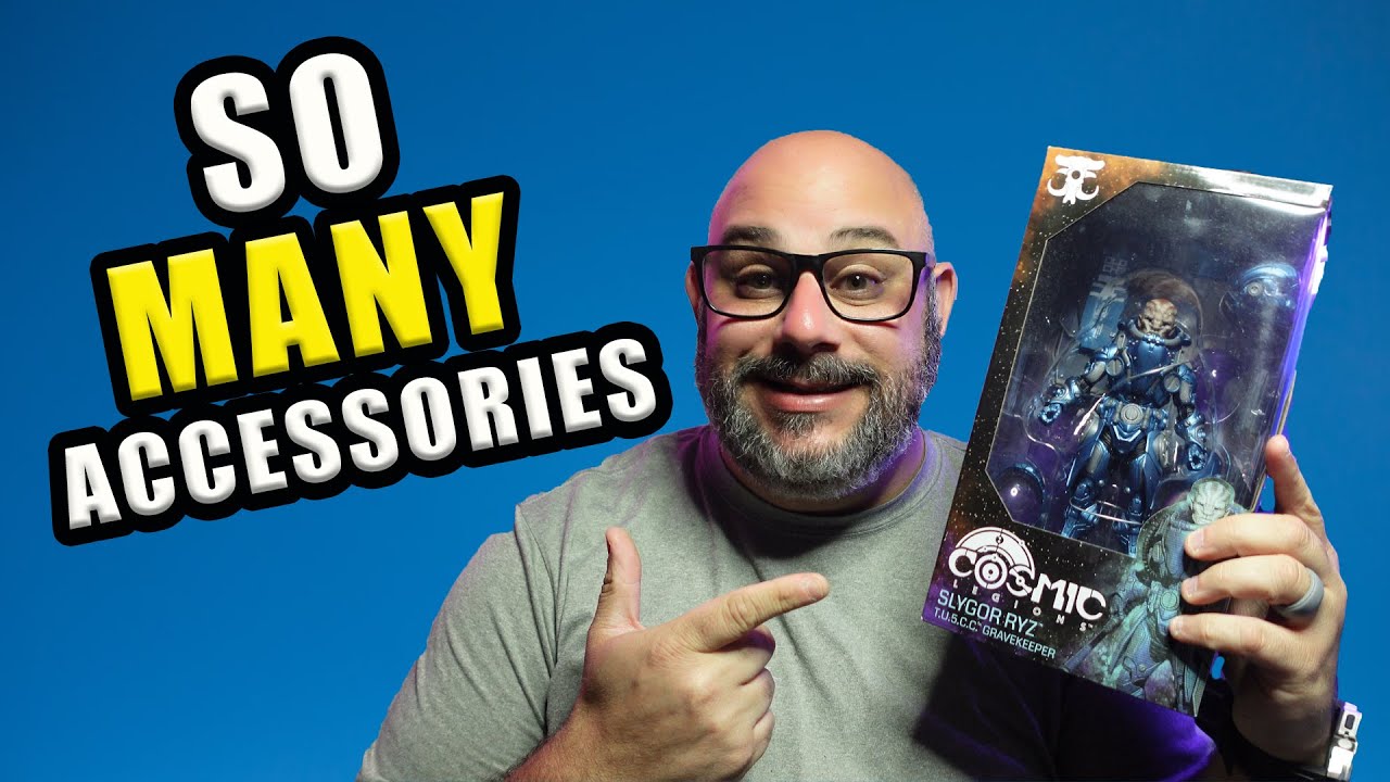 SO MANY ACCESSORIES!!!! Cosmic Legions Slygor Ryz Review!