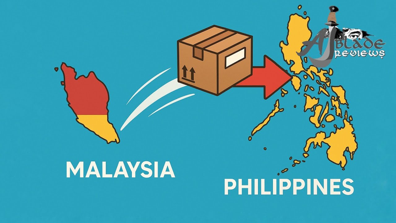Package from Malaysia Unboxing! | AJ Blade Reviews