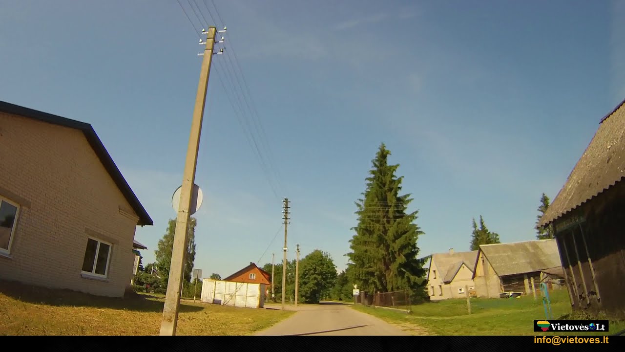Virtualus Užpalių turas / Virtual Tour of Uzpaliai, Lithuania