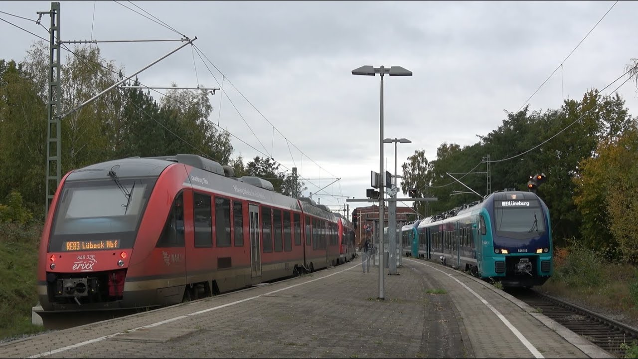 Erixx Holstein: Ablösung auf dem RE 83 durch die neuen Stadler FLIRT Akku beginnt