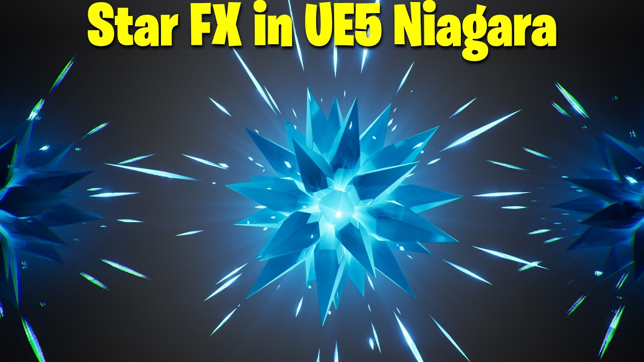 Star FX in UE5 Niagara Tutorial | Download Files