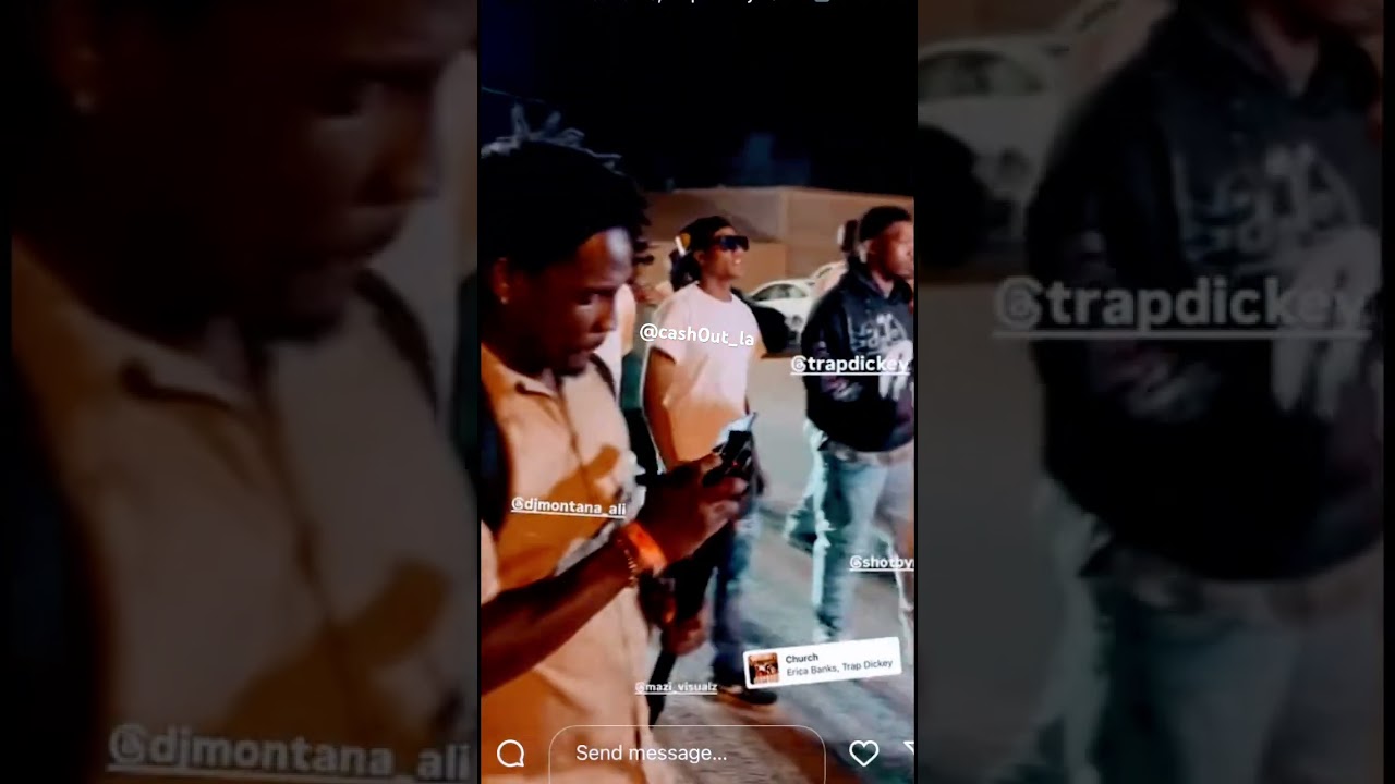 Cash0ut_la showcase with South Carolina artist trap Dickey