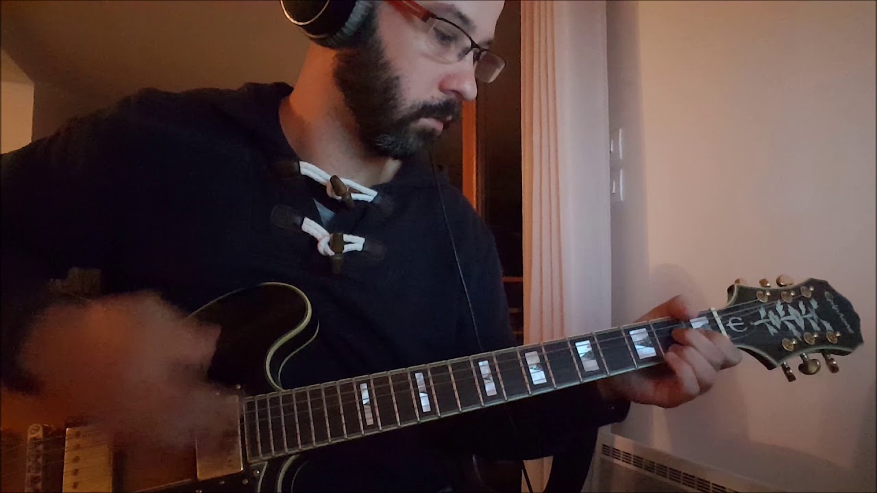 smashing pumpkins here is no why guitar cover