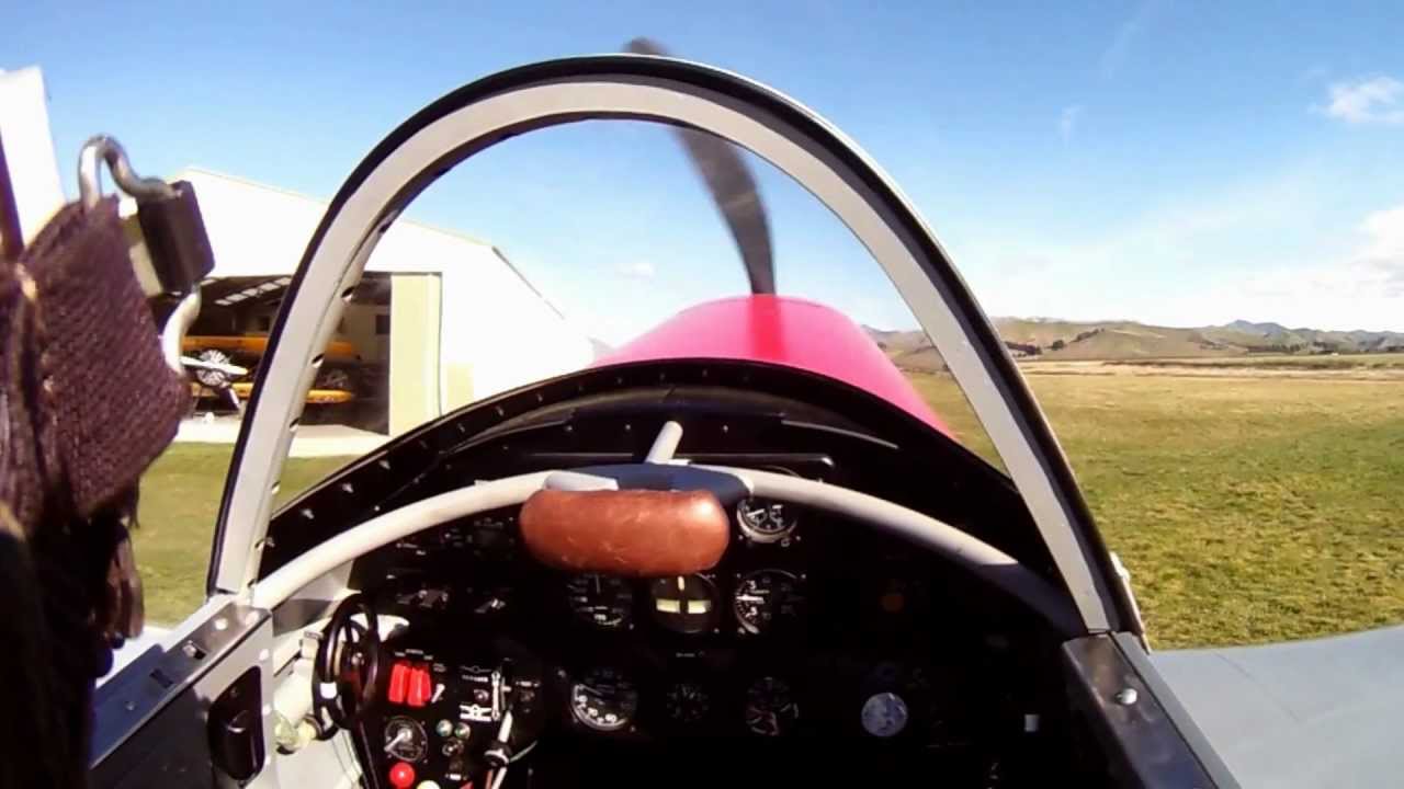Flying the Yak 3 at Omaka.