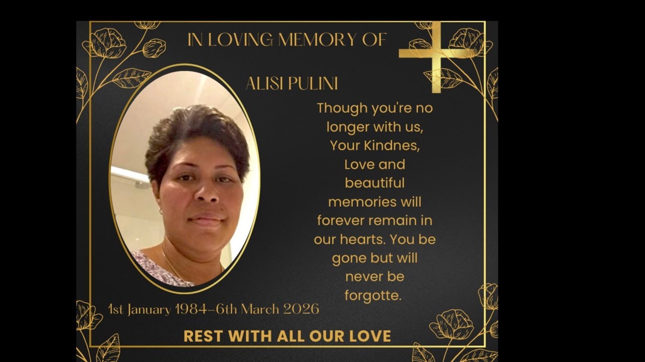 THE FINAL JOURNEY HOME OF THE LATE ALISI PULINI