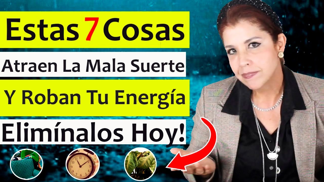 👎OBJETOS que TRAEN MALA SUERTE y que USTED TIENE en CASA (ROBAN Tu ENERGÍA) La Razón de tu CANSANCIO