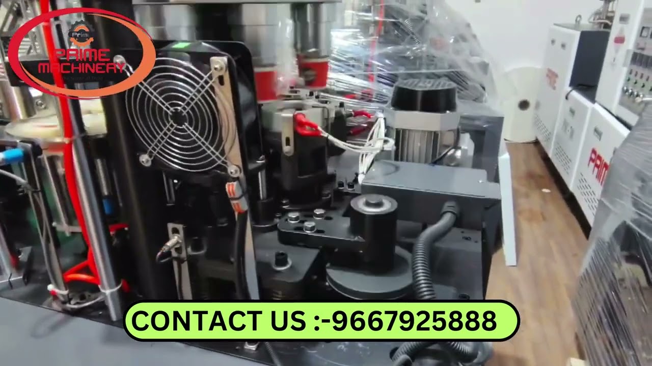 PAPER CUP MAKING MACHINE | PRIME MACHINERY |  DELHI | KUCKNOW