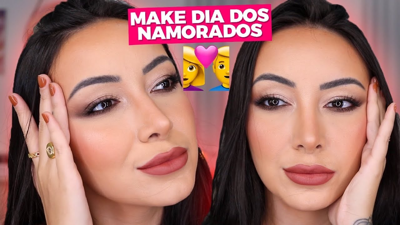 MAQUIAGEM RÁPIDA e SEXY para o SAIR COM O BOY