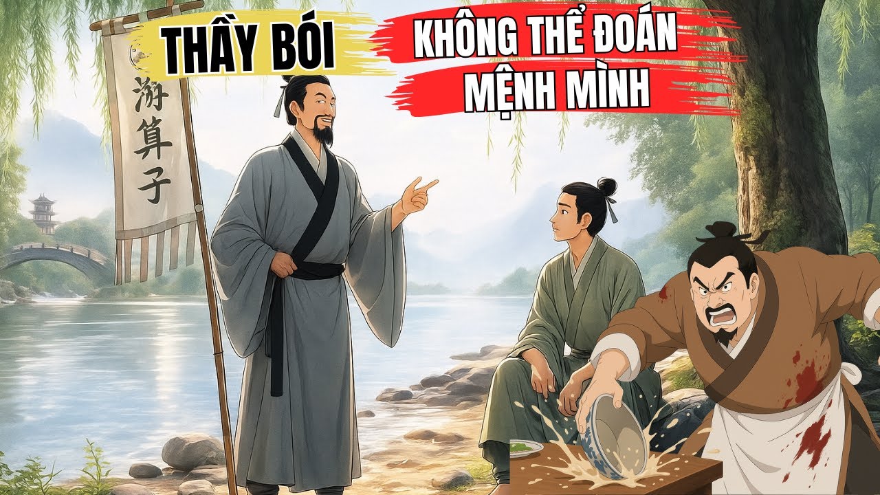 Thầy Bói Đoán Đúng Mệnh Người – Nhưng SAI MỆNH CHÍNH MÌNH- Một Người Thành Vương Một Người Mất Mạng