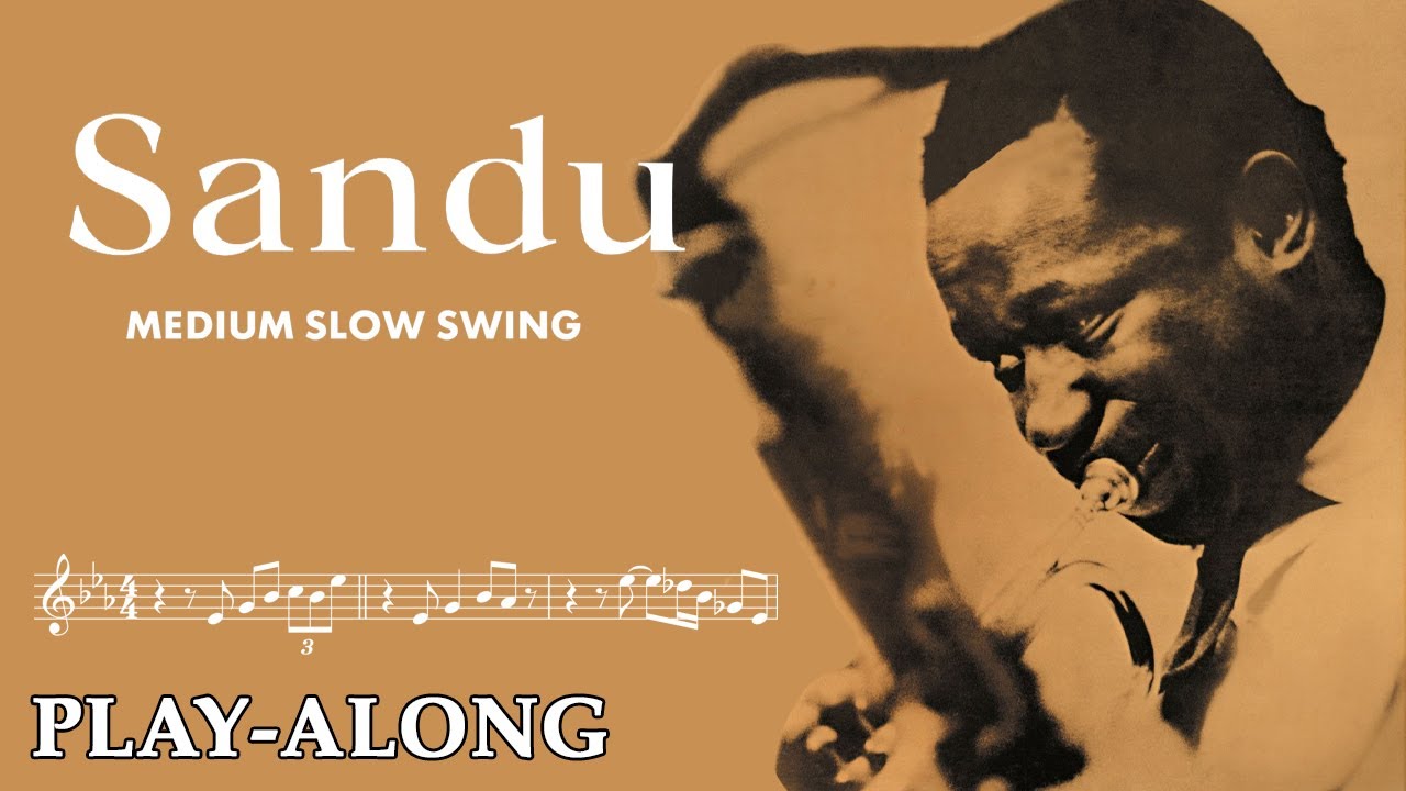 Sandu - Medium Slow Swing || BACKING TRACK