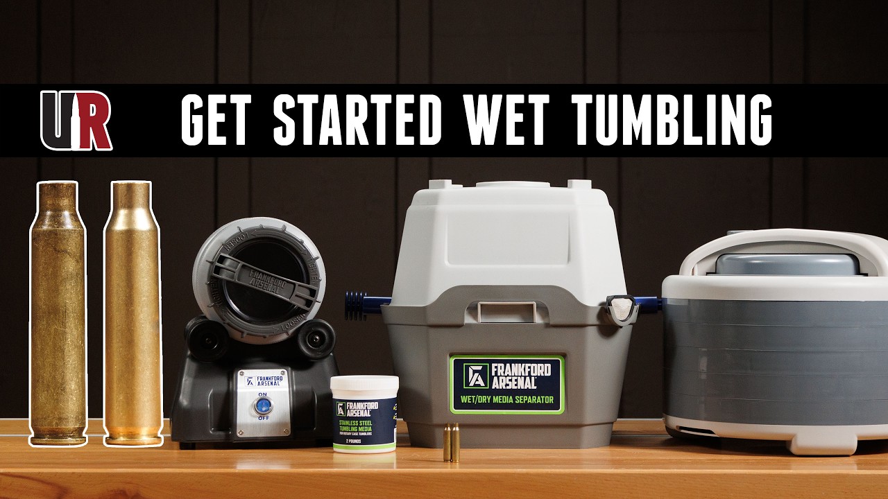 NEW: Effortless Brass Cleaning with Frankford Arsenal (Rotary Tumbler Lite Pro Kit)