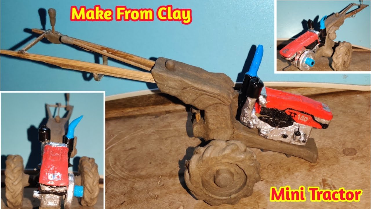 Easy Way To Make Mini Tractor | Mini DIY