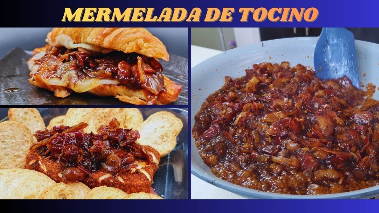 Pensé que era un invento raro… hasta que lo probé 🤤🔥 ¡Mermelada de Tocino!