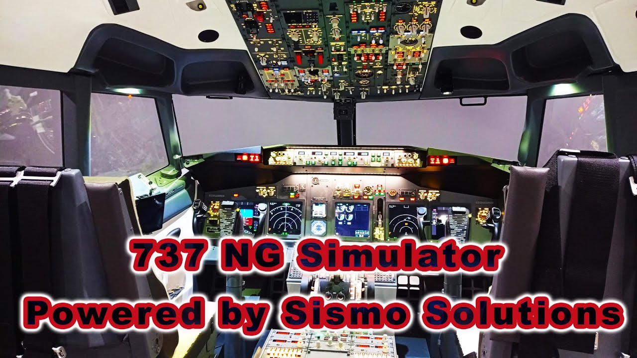 737 NG Simulator - Powered by Sismo Solutions