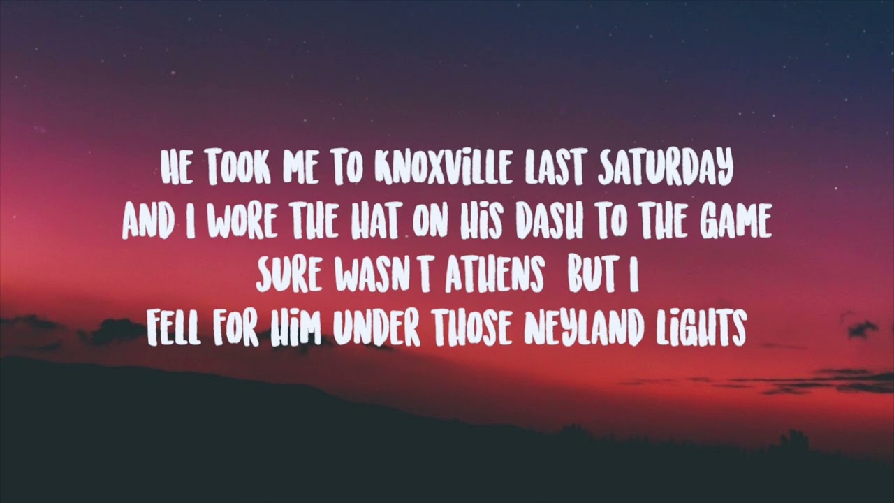 Megan Morony- Tennesee Orange Lyrics