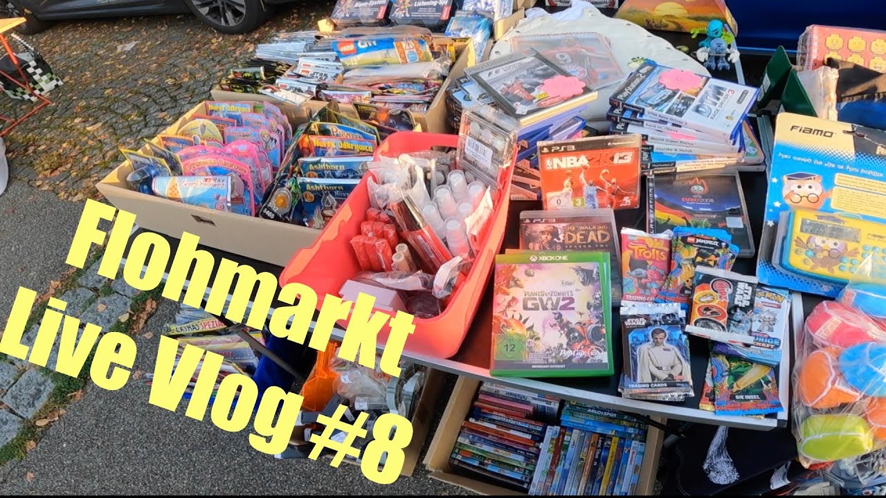 Flohmarkt Live Vlog #8