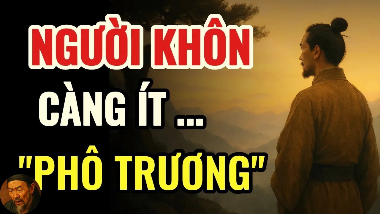 NGƯỜI THÔNG MINH KHÔNG BAO GIỜ PHÔ TRƯƠNG, ĐÂY LÀ LÝ DO! _ Triết Lý Cuộc Sống