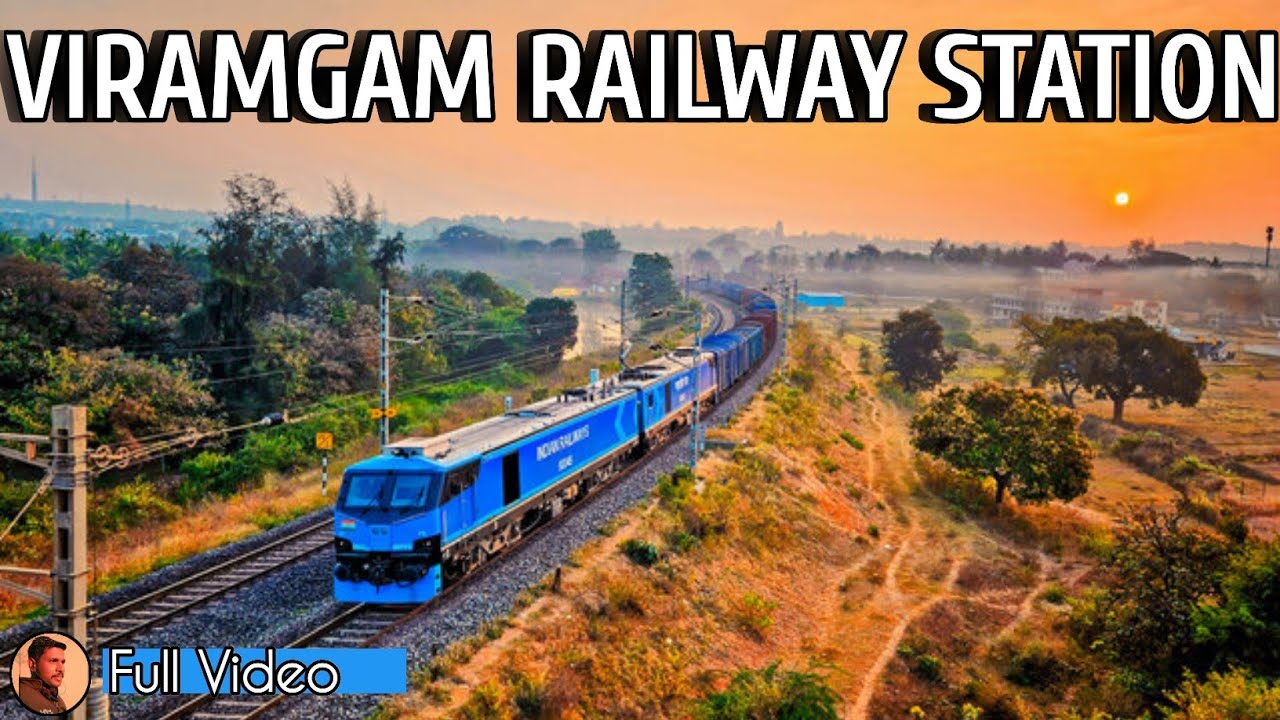 Maalgadi count boggi | New Indian Railway Vidio | Viramgam Juction 
