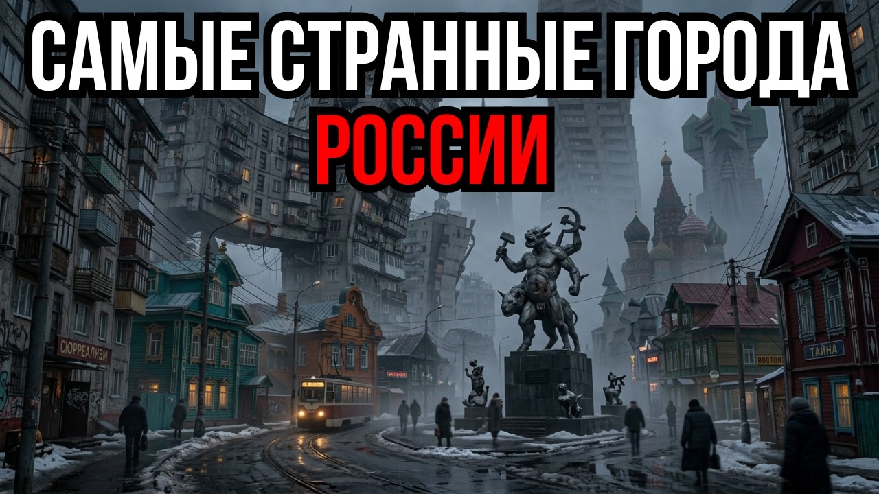 19 СТРАННЫХ ГОРОДОВ РОССИИ, В СУЩЕСТВОВАНИЕ КОТОРЫХ ВЫ НЕ ПОВЕРИТЕ  (№1 - СЮРРЕАЛЬНЫЙ)