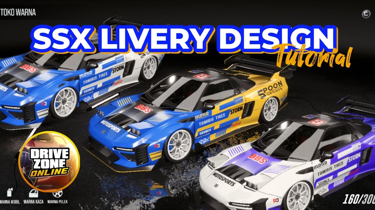 SSX livery Tutorial |DriveZoneOnline| Tutorial Video