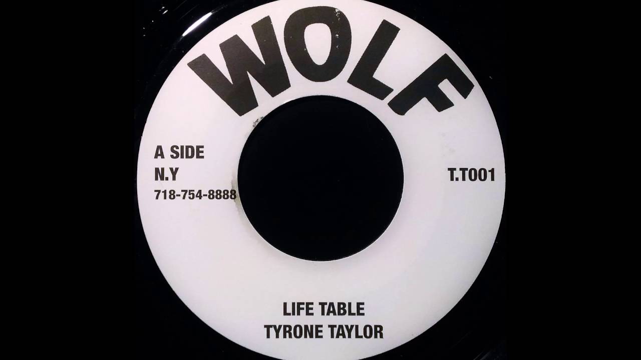 TYRONE TAYLOR - Life Table [1975]