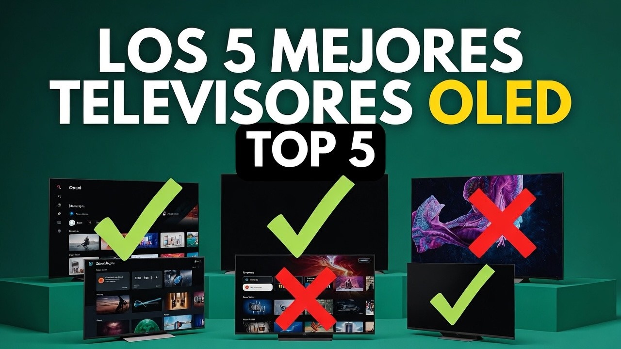 ¿Qué Televisor OLED Comprar en 2026? 🔥 Las 5 MEJORES Televisiones OLED | Guía Completa