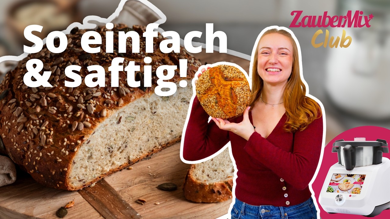 😍 SO backst du die perfekte kernige Joghurtkruste! Fluffig & saftig | Monsieur Cuisine Rezept