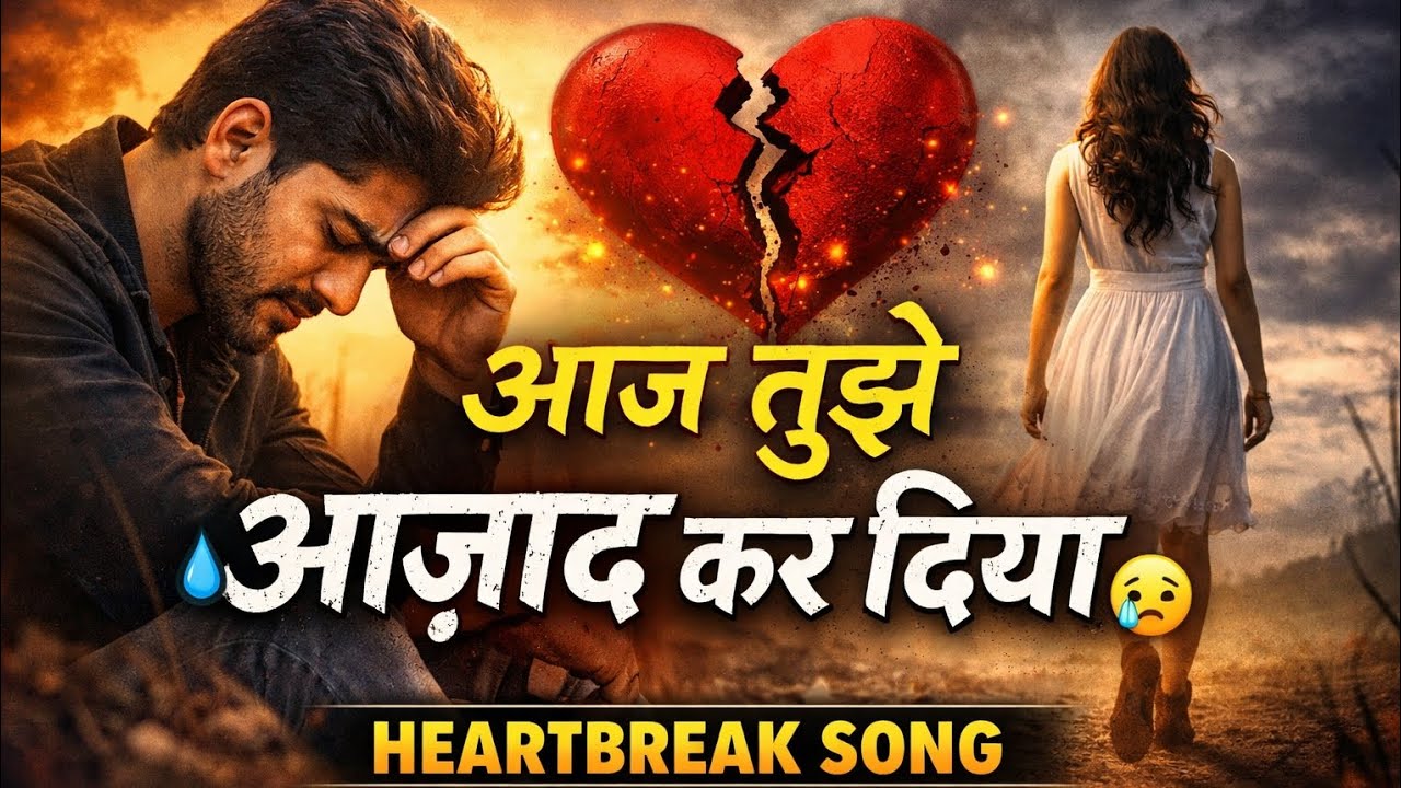 आज तुझे आज़ाद कर दिया 💔| Heart Touching Breakup Song | New Sad Love Story Song 2026||#music#ytvideos
