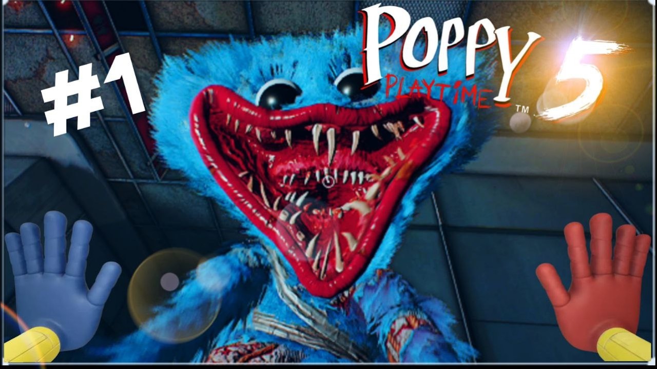 ХАГГИ ВАГГИ ВЕРНУЛСЯ!!! прохождение Poppy playtime Chapter 5 #1