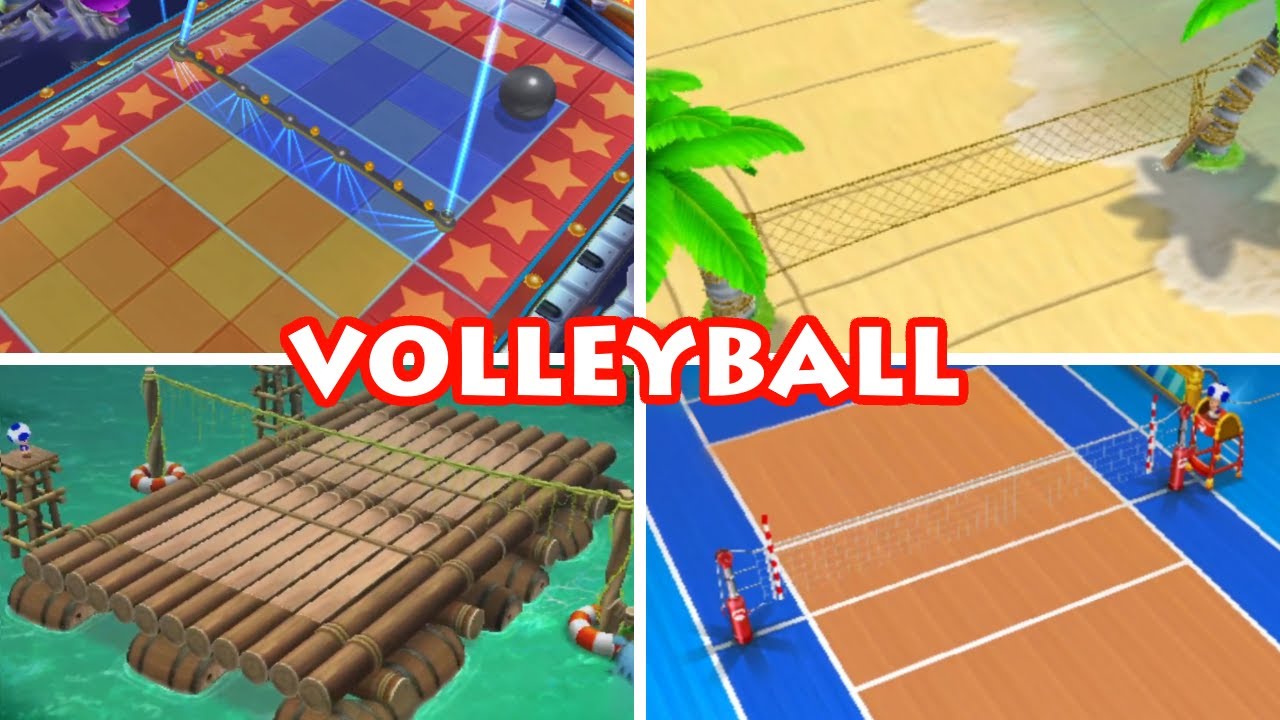 Mario Sports Mix - Volleyball (All Stages)