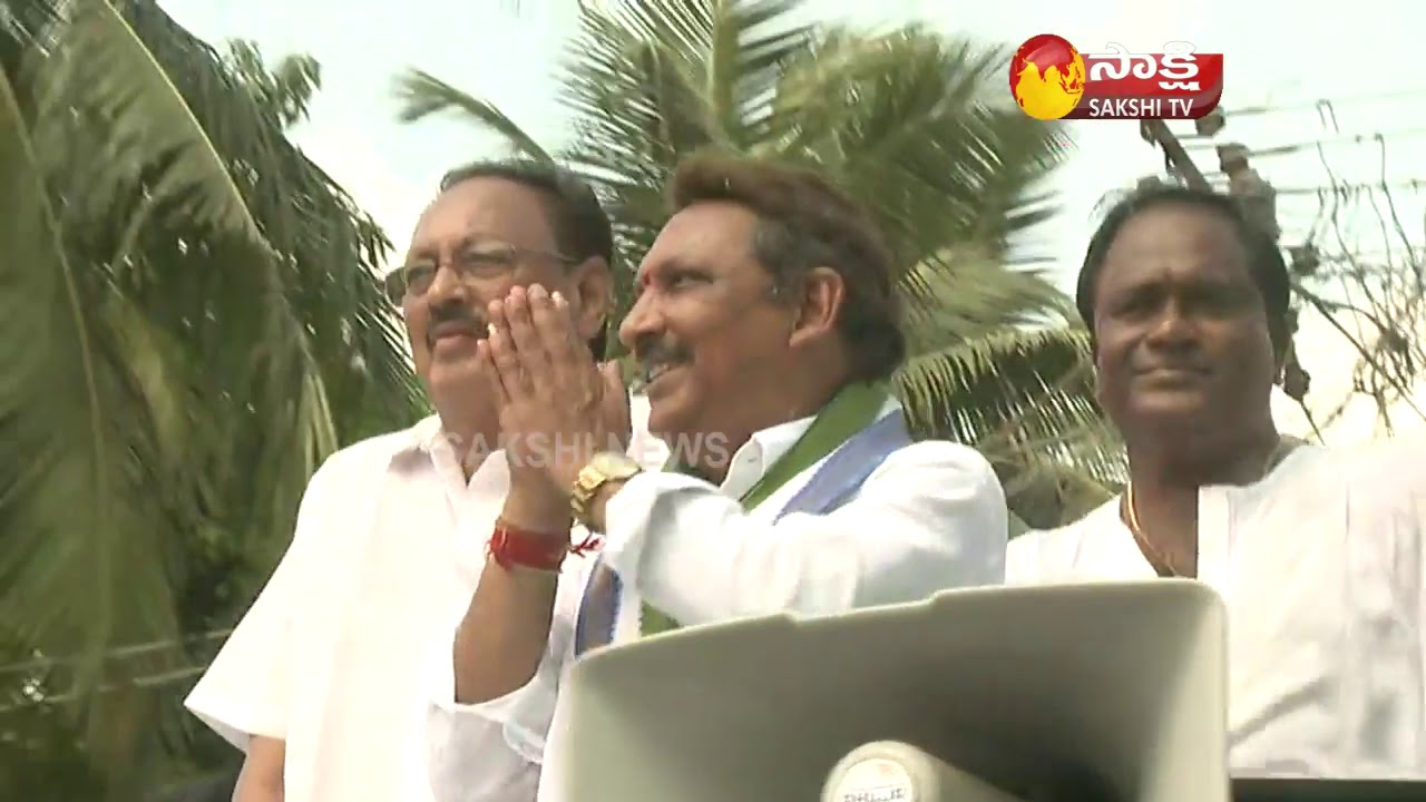 Bhimavaram YSRCP MLA Candidate Grandhi Srinivas Election Campaign | AP Elections 2019