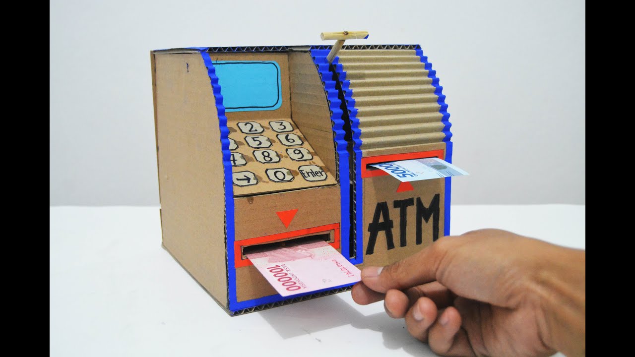 WOW!MESIN ATM (GA PAKE DINAMO) PLUS CELENGAN ENGKOL UNIK BERFAEDAH DARI KARDUS