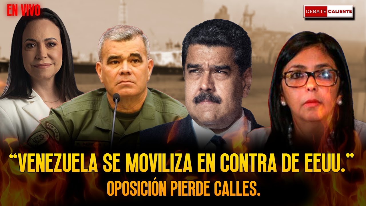 VENEZUELA SE MOVILIZA EN CONTRA DE EEUU. OPOSICI&Oacute;N PIERDE CALLES - DEBATE CALIENTE