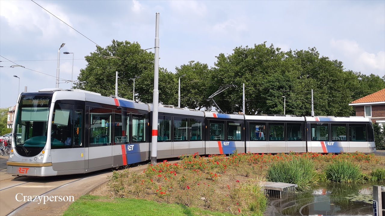 Cabinerit Tram Rotterdam Molenlaan - Heemraadsplein | Lijn 4 in 2023