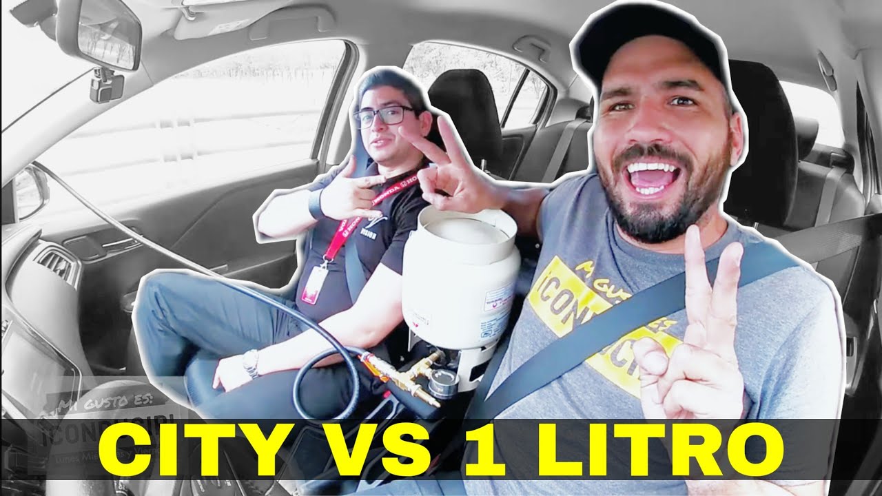 PRUEBAS DE CONSUMO: HONDA CITY VS 1 LITRO DE GASOLINA!