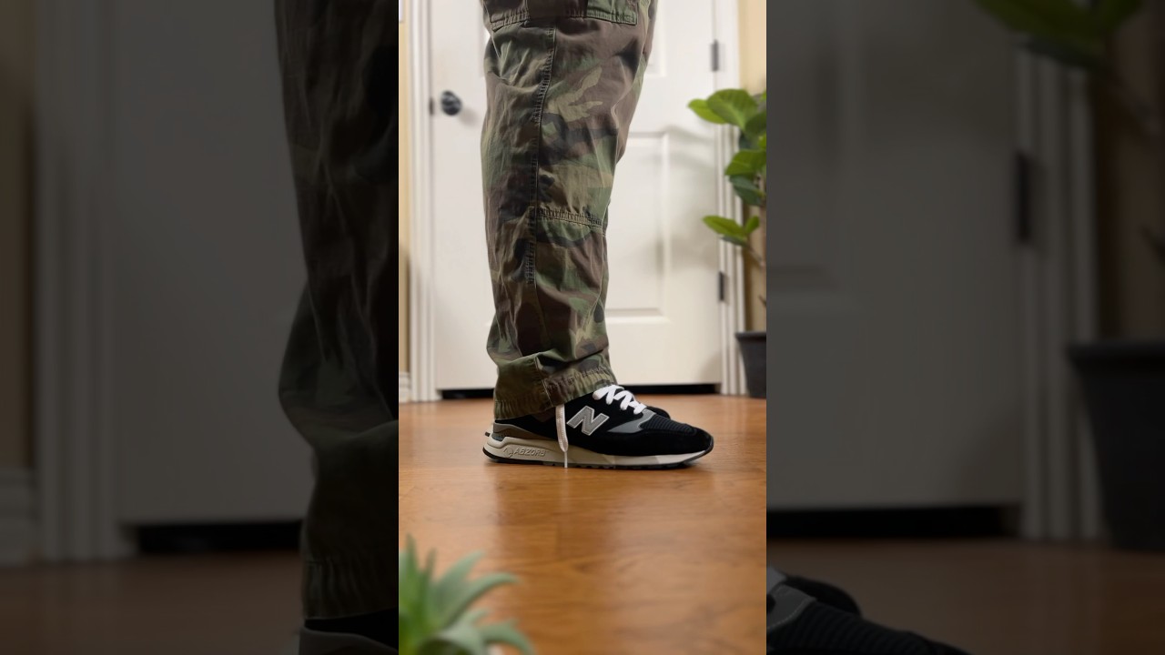 New Balance 998 ‘Black’ (U998BL) is underrated