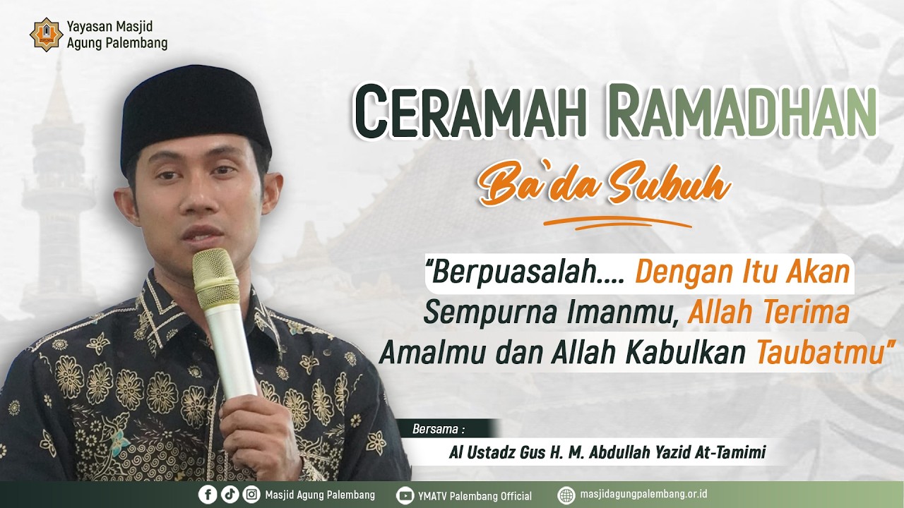 [ LIVE ] SHOLAT SHUBUH DAN CAWISAN BADA SHUBUH |