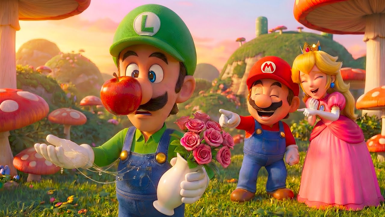 What happened to Luigi? 🍎 Will Mario & Princess Peach help? 🤔   #legomario