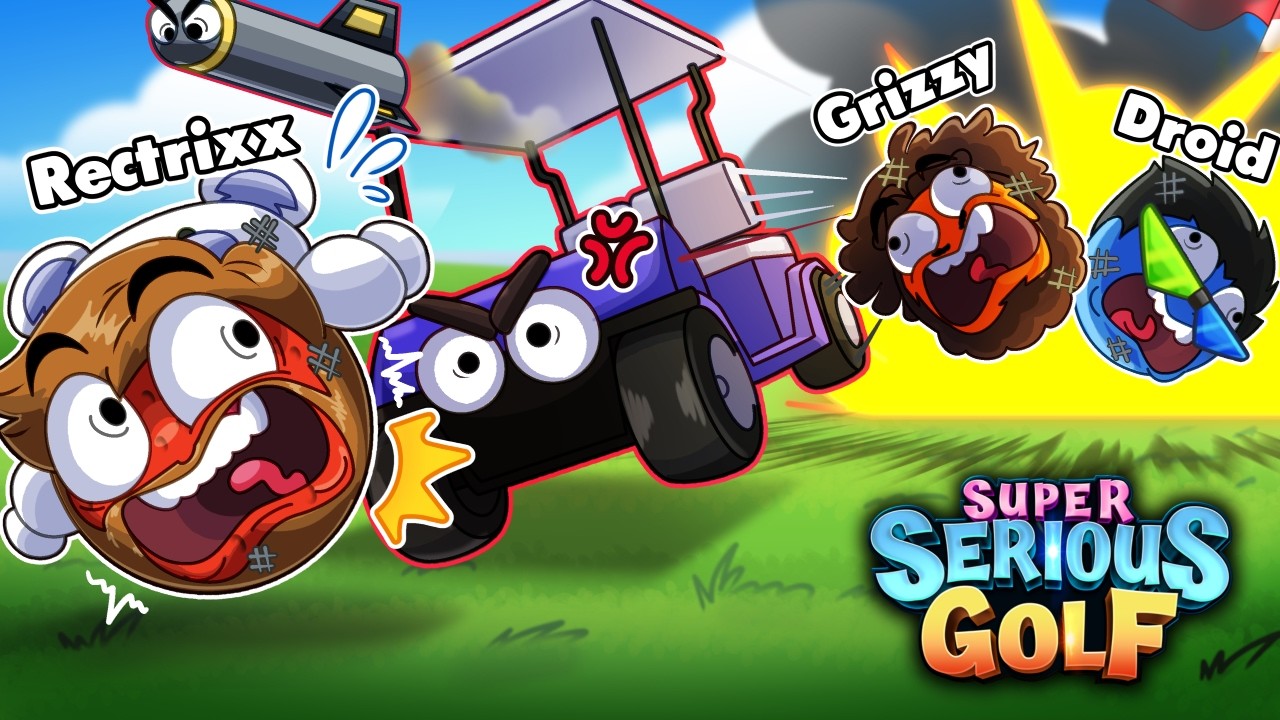 THIS SUPER SERIOUS GOLF GAME HAD US WHEEZING!