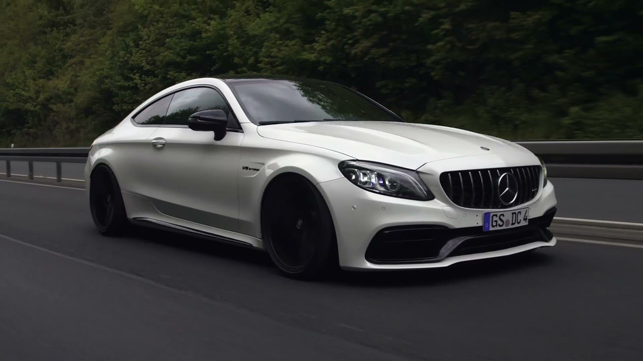 Mercedes Amt C63 Bagged - Forest Run II // 4K