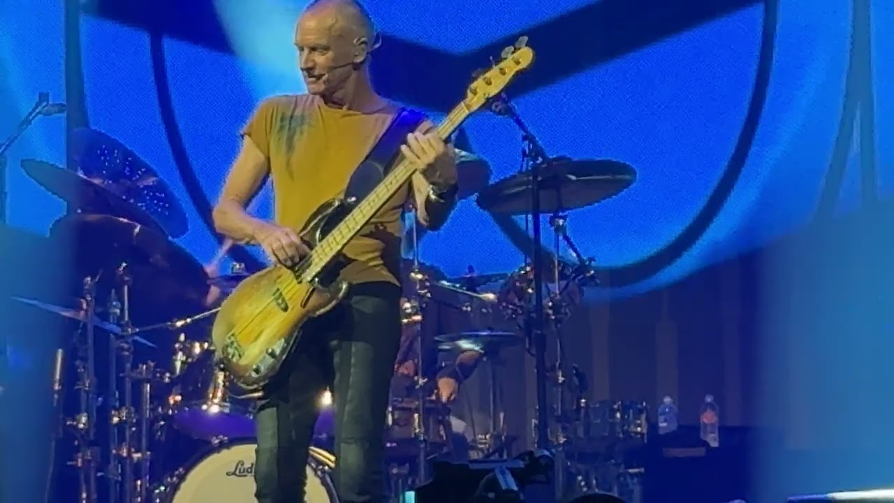 Sting - Desert Rose+King Of Pain+Every Breath You Take @ Kaohsiung Music Center