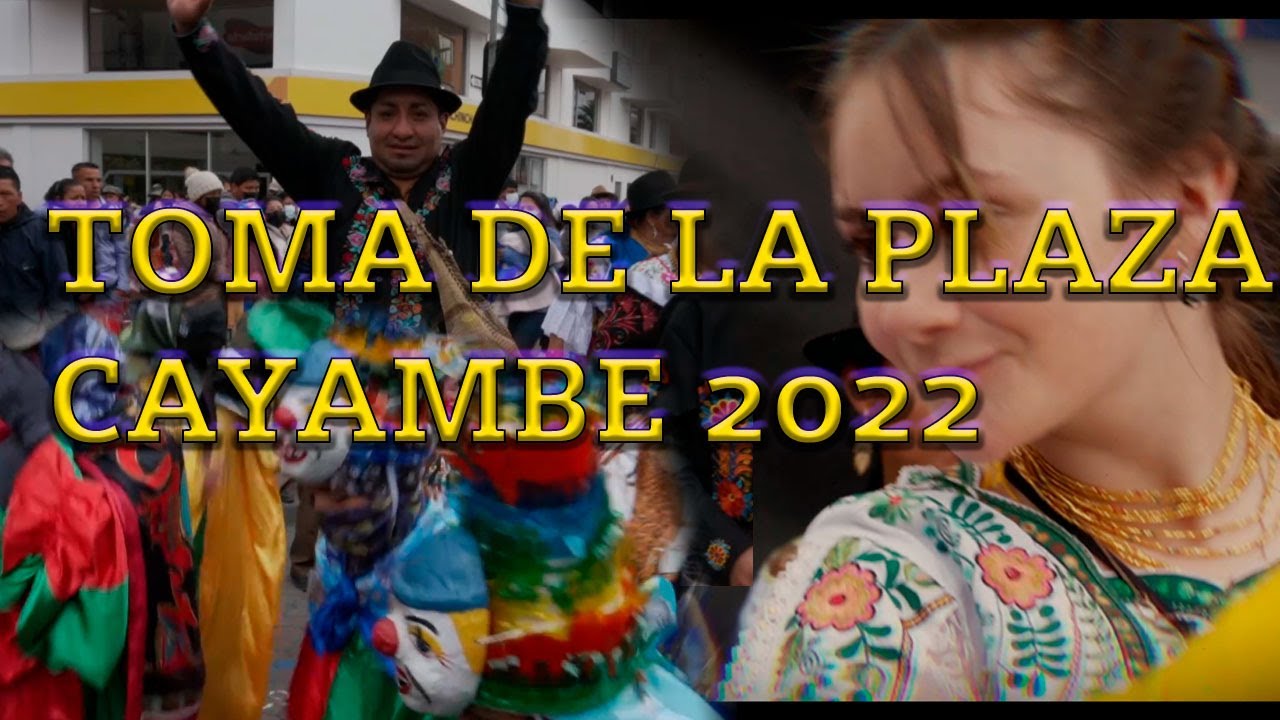 Toma Simbolica de la plaza y sitio sagrado de  Puntiatzil  CAYAMBE 2022// Crizz
